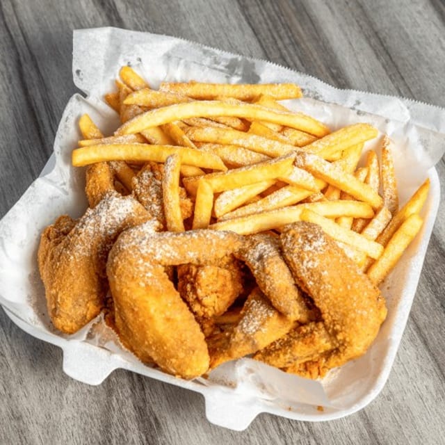 6 Whole Wings & Side.