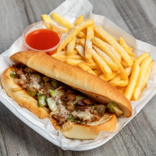 Philly Steak Sandwich.
