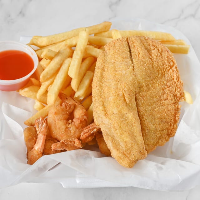 Tilapia (1) & Shrimp (5).