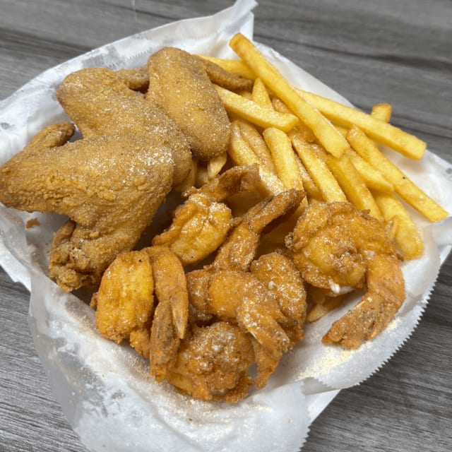 Jumbo Shrimp & Wings.